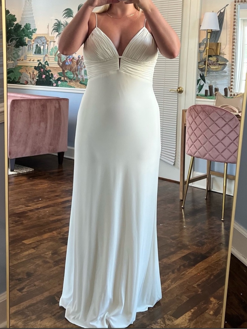 Vintage Nicole miller simple wedding dress